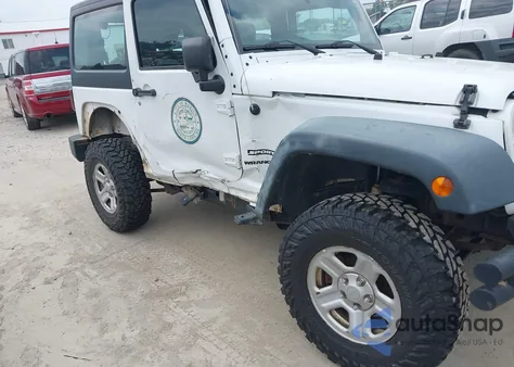 2012 Jeep Wrangler Sport из США, поврежденный, VIN 1C4AJWAG3CL230795